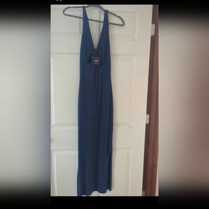 The Normal Brand Deep Blue Maxi Dress